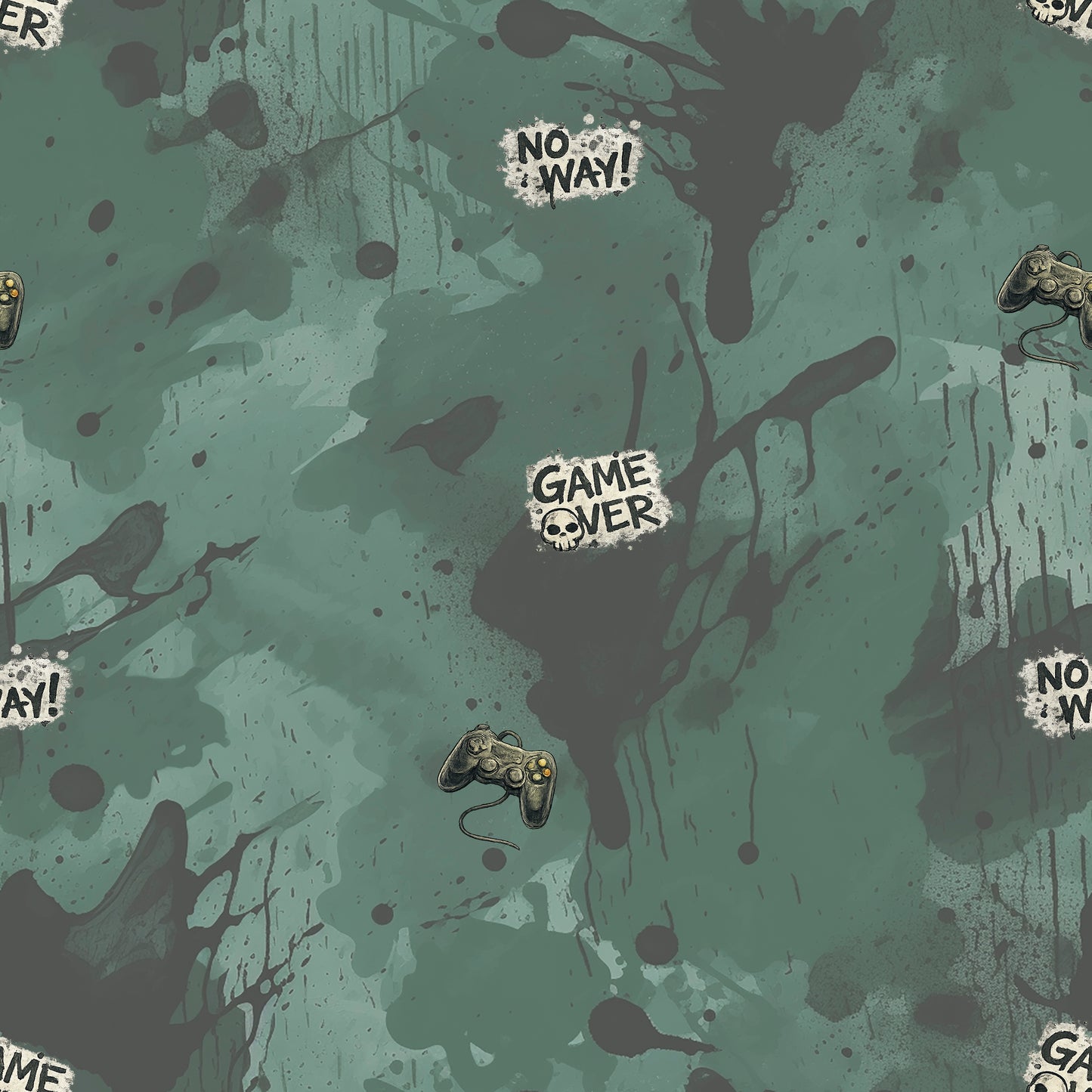 Kombi Fabric "Urban Gamer" Street Edition - Jersey, Rib Jersey & French Terry by the Meter