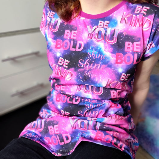 Be You | Lettering Fabric by the Meter | Children's Fabric