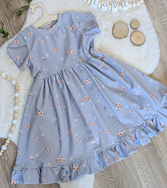 Little Mermaid Coordinating Fabric | Floral Fabric by the Meter | Children's Fabric