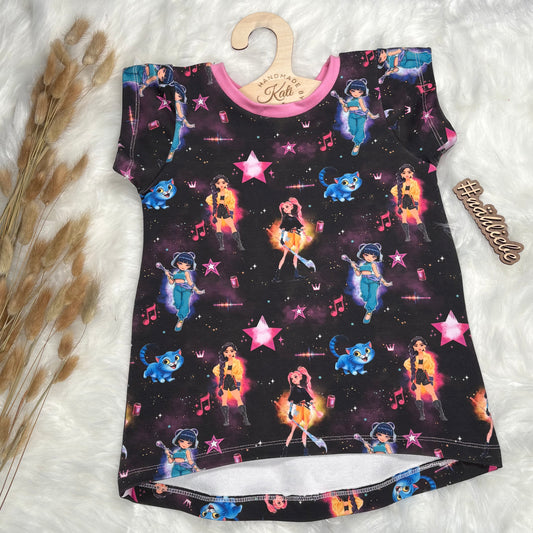 Magic Girls | Anime Fabric by the Meter | Jersey Children's Fabric