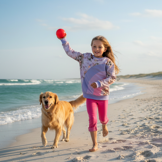 Magical Ocean Friends | Mermaid Fabric by the Yard | Children's Fabric