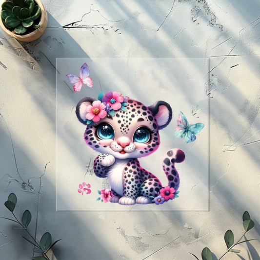 Fabric bundle 1m "Baby Leo" - French Terry | Ribbing | Iron-on transfer