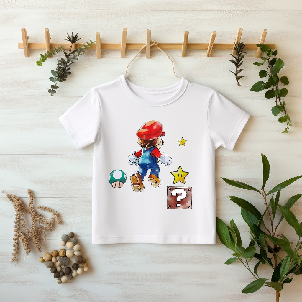 Superhero Boy Iron-On Decal "Super Boy" | DTF Transfer for Clothing & Accessories