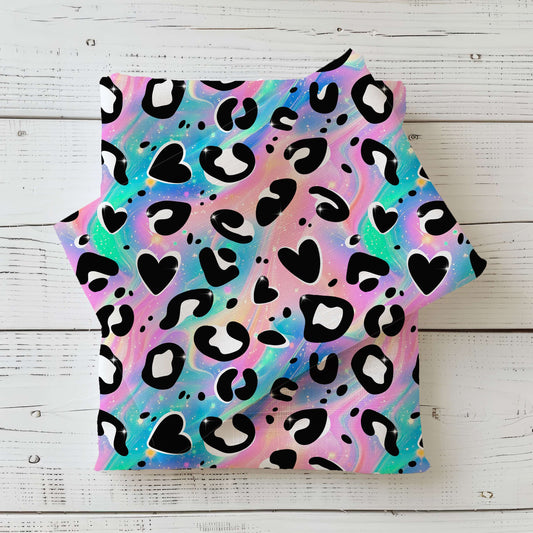 Leo Holo | Swim Fabric UV50+ Sold by the Meter | Children's Fabric for Swimwear