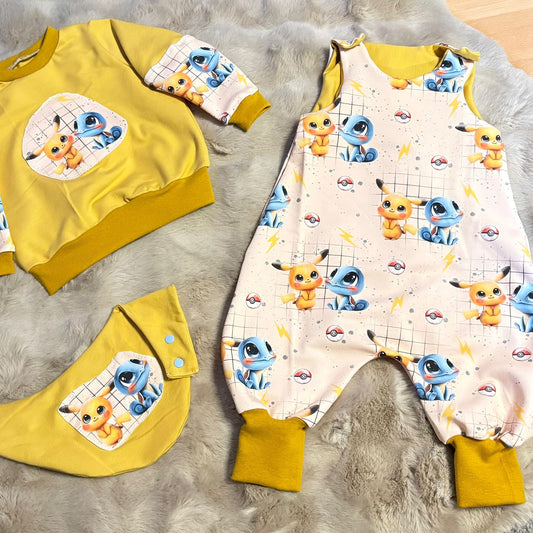 Cute Creatures | Anime Fabric by the Meter | Children's Fabric