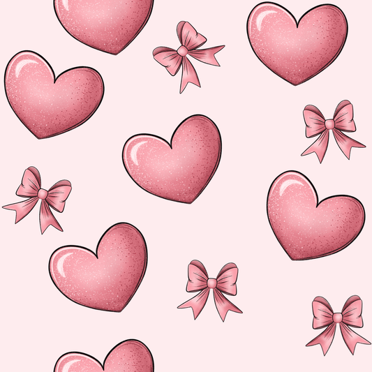 Kids' Fabric by the Meter, French Terry "Heart Loop"