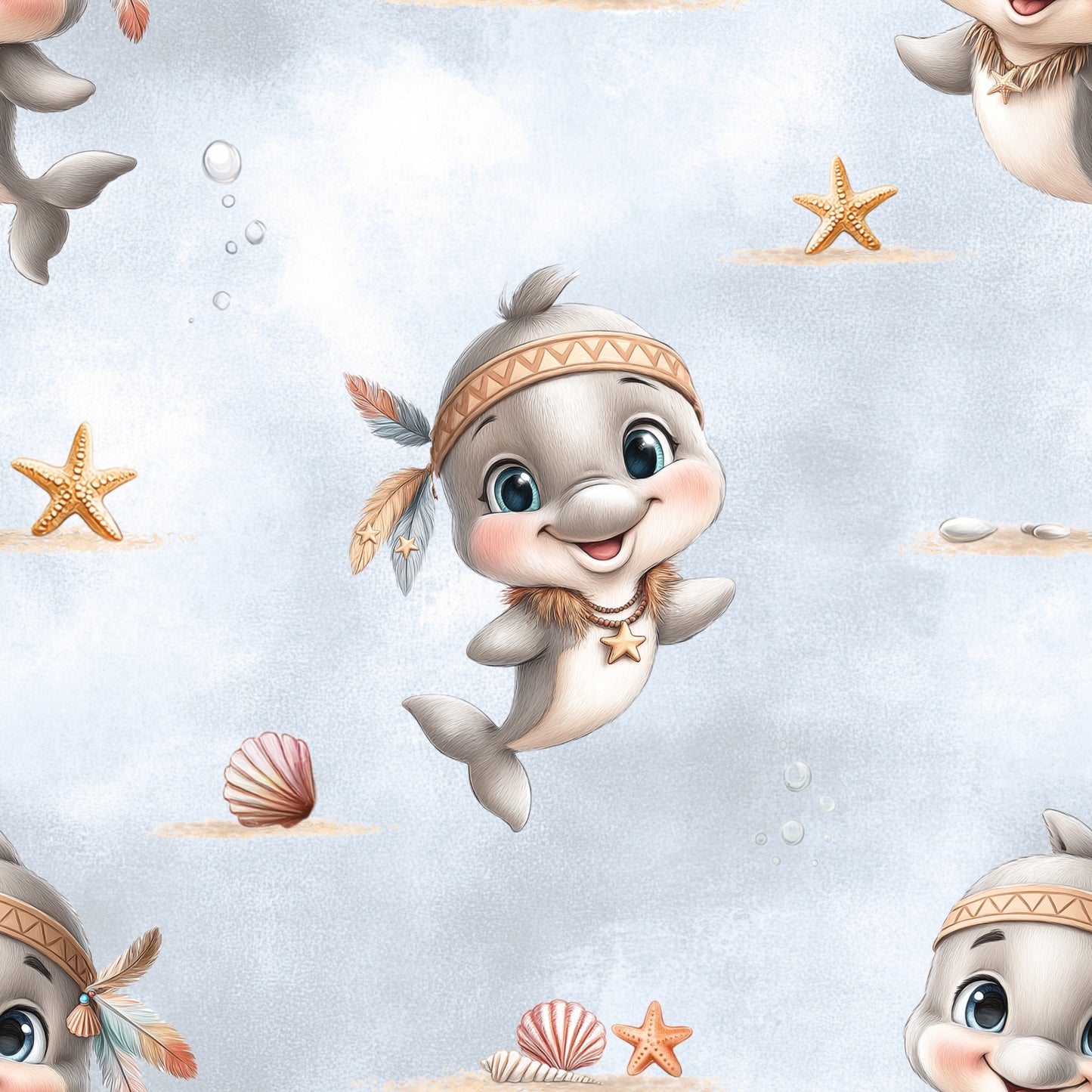Boho Delphine | Delphine Stoff Meterware | Kinderstoff