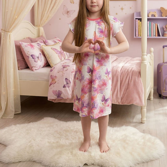 Butterfly Dream | Butterfly Fabric by the Meter | Children's Fabric