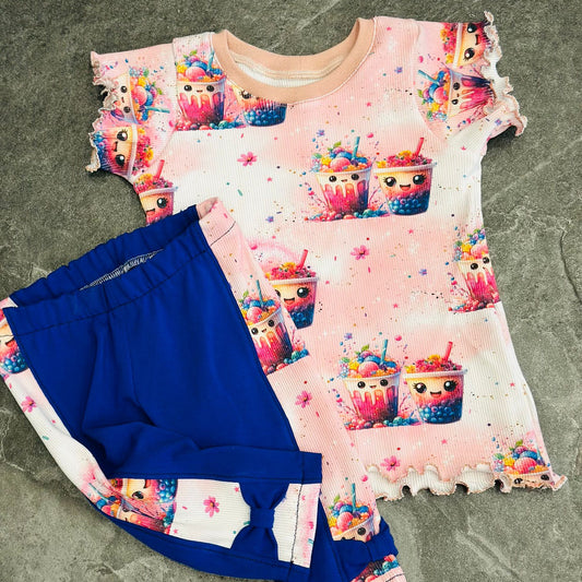 Bubble Magic | Fruit Fabric by the Meter | Children's Fabric