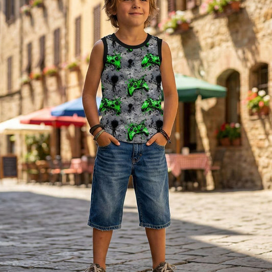 Next Level Gamer | Gaming Fabric by the Meter | Kids' Fabric