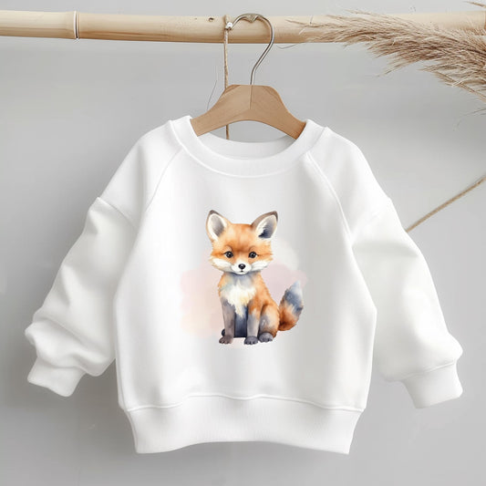 Fox Kids Iron-On Transfer | DTF Transfer for Clothing & Accessories