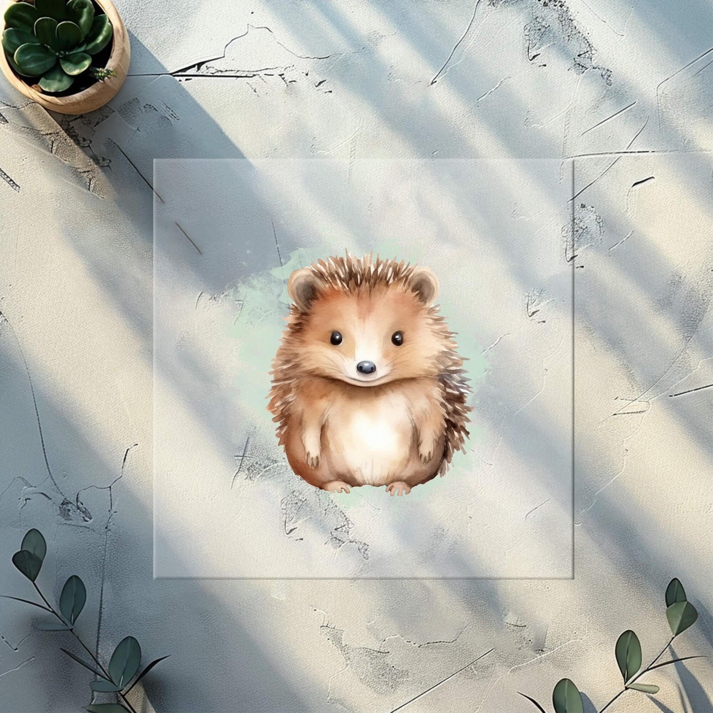Hedgehog Kids Iron-On Transfer | DTF Transfer for Clothing & Accessories