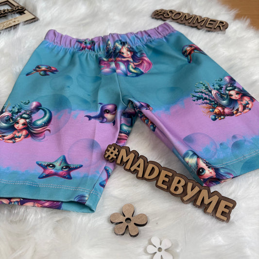 Magic Mermaid Stoff Meterware Detailaufnahme – Meerjungfrau Kinderstoff Jersey
