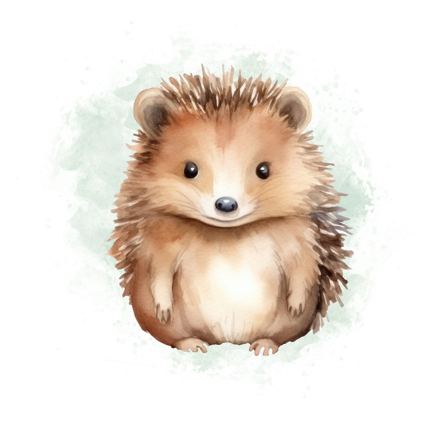 Hedgehog Kids Iron-On Transfer | DTF Transfer for Clothing & Accessories