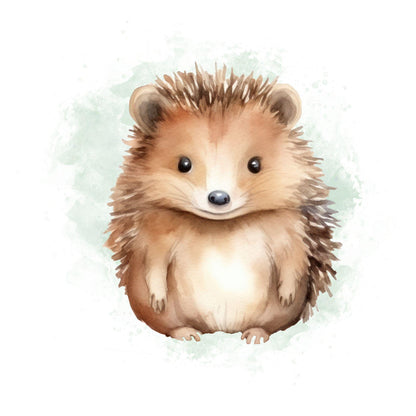 Hedgehog Kids Iron-On Transfer | DTF Transfer for Clothing & Accessories