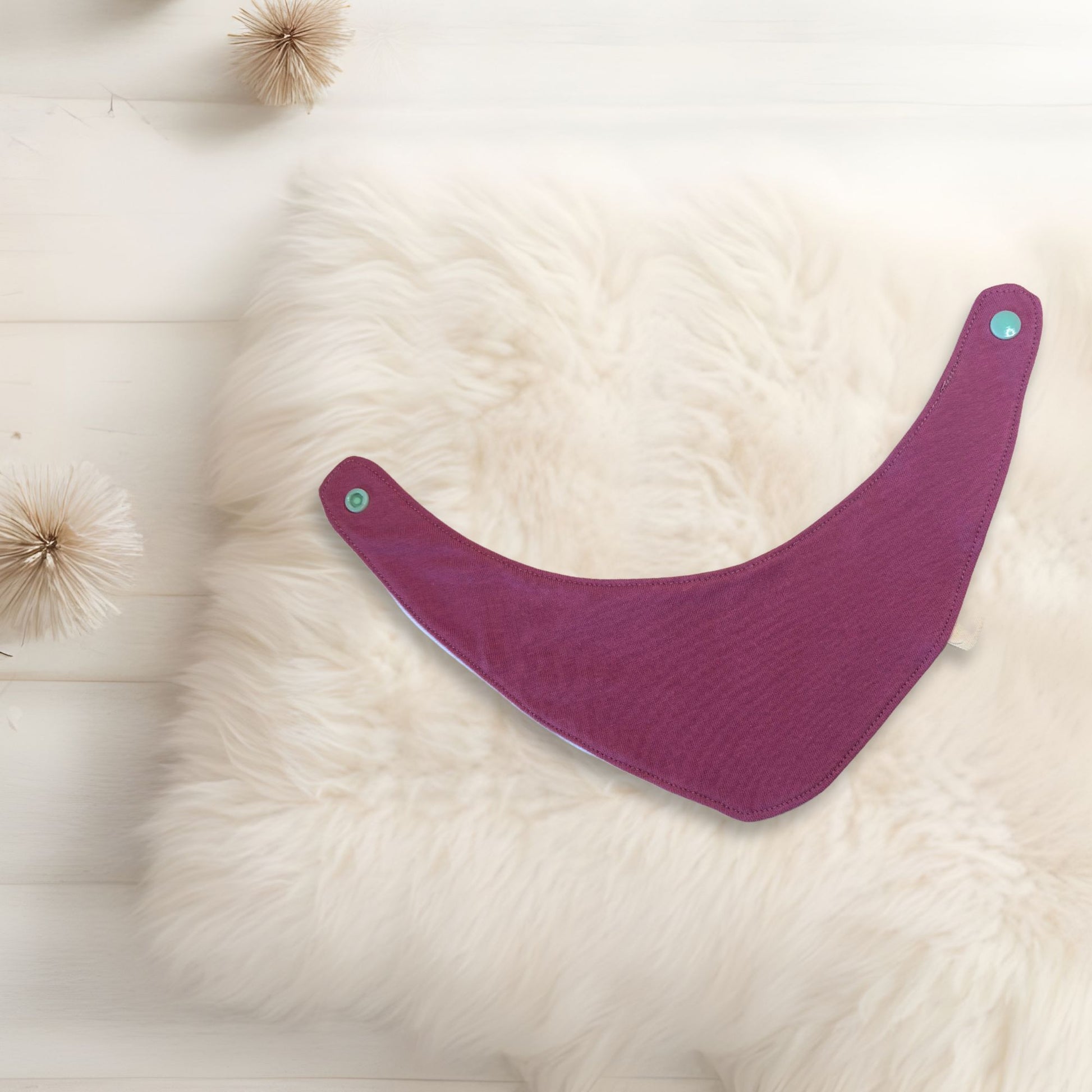 Baby Lätzchen Panda Motiv handgemacht – Halstuch personalisiert Geschenk Geburt