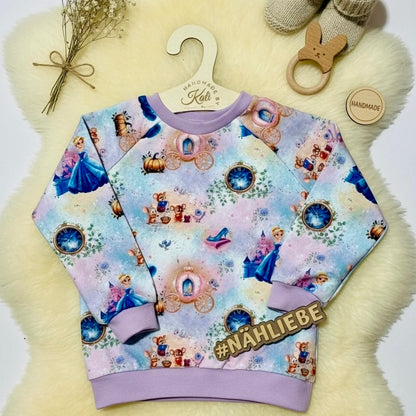 Midnight Princess | Fairytale Softshell Fabric by the Meter | Water-Repellent Children's Fabric