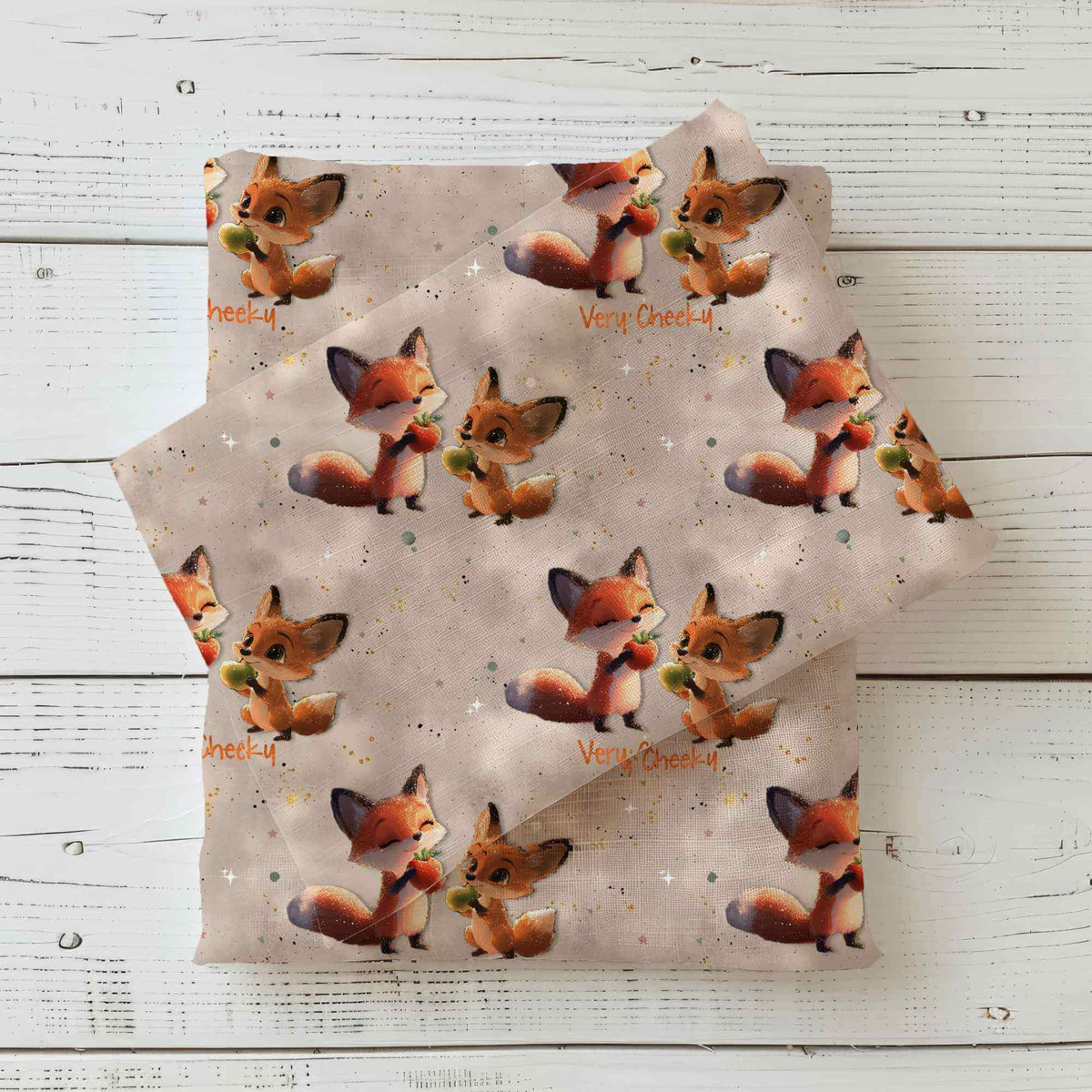 Woodland Animal Fabric by the Meter | Very Cheeky | Fox Children's ...