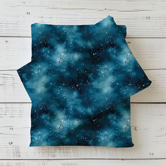 Jersey 0.5m Combination Fabric "Night of Stars"