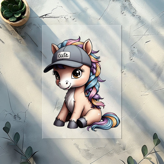 dtf-buegelbild-cool-pony-cute-cap
pony-buegelmotiv-regenbogenmaehne-kinderkleidung