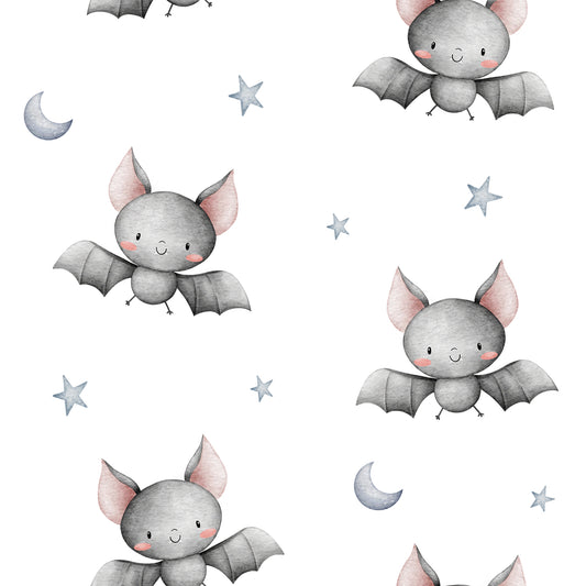 Jersey | Rib Jersey | French Terry Halloween "Bat"