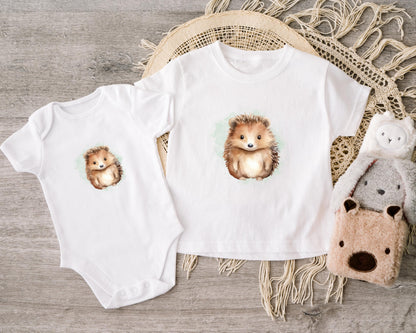 Hedgehog Kids Iron-On Transfer | DTF Transfer for Clothing & Accessories